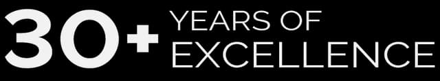 30+ years of excellence