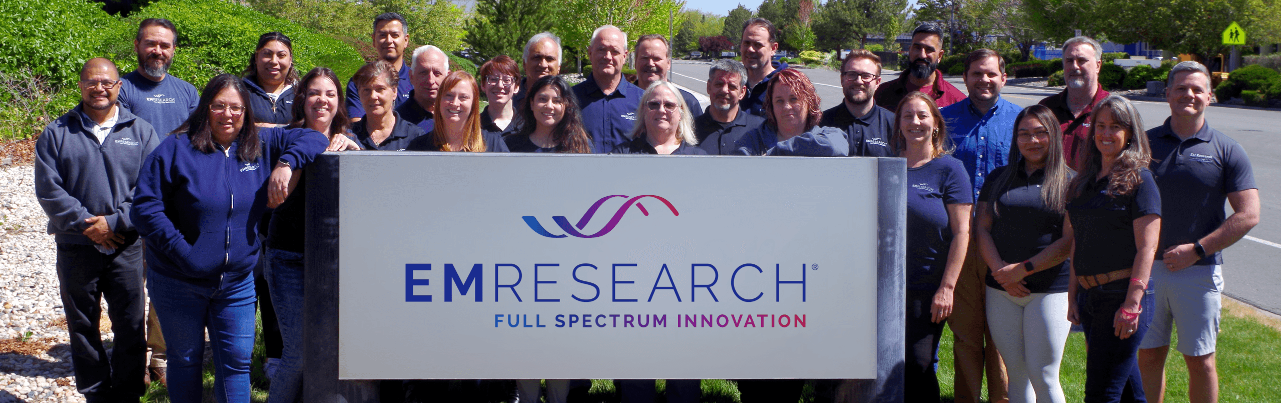 The EM Research team in Reno, Nevada